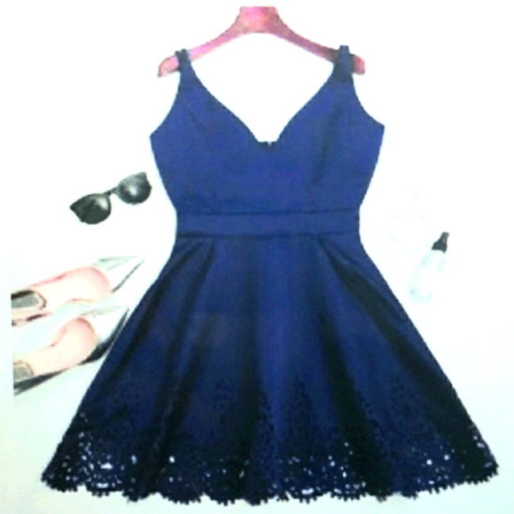 Zaful Dresses & Skirts - Darling Navy Dress